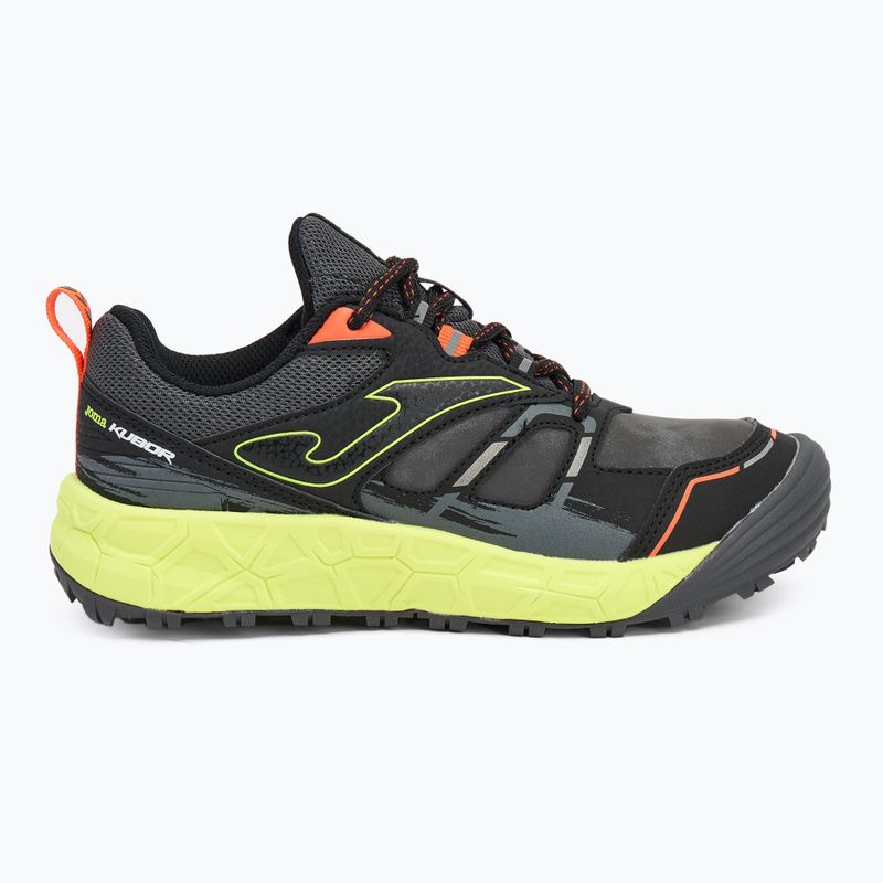 Dětské běžecké boty  Joma Kubor grey/lemon fluor 2