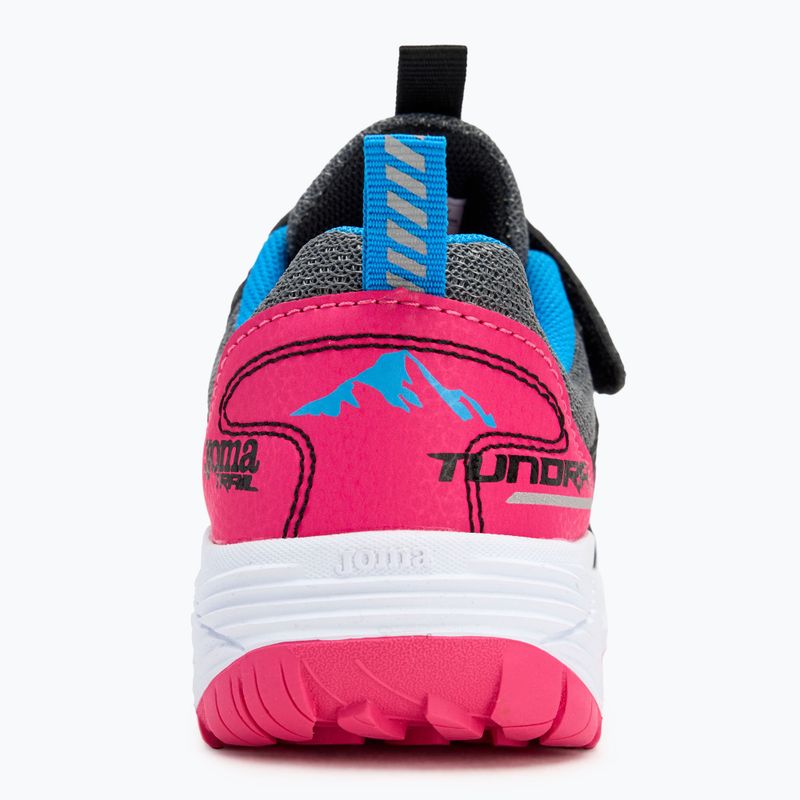 Dětské běžecké boty  Joma Tundra black/orange saffron 6