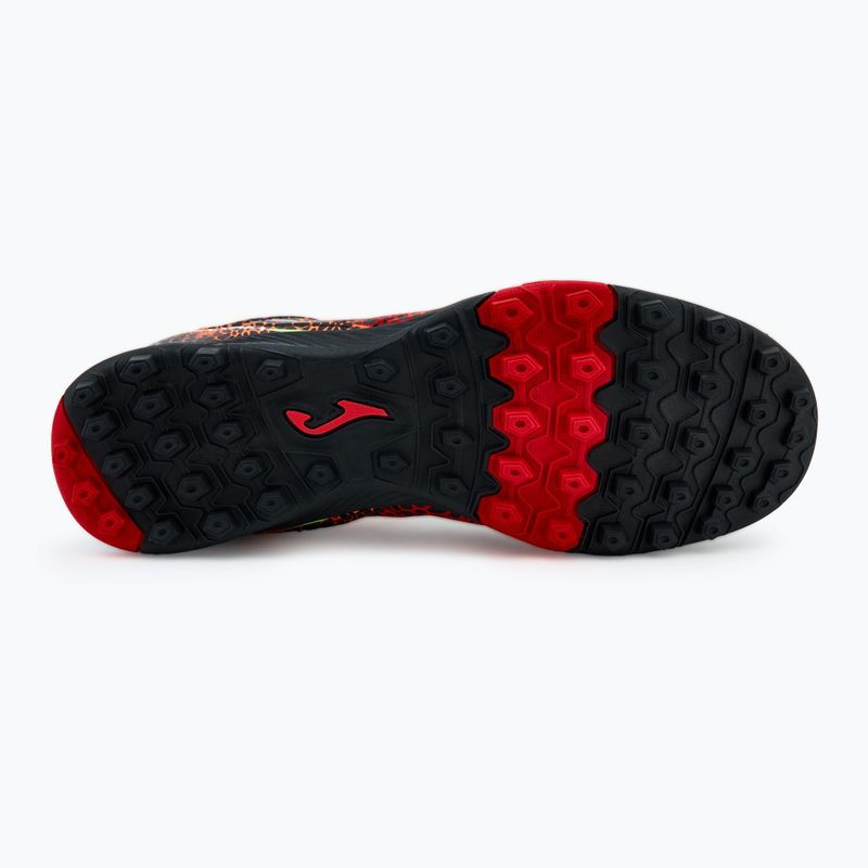 Pánské kopačky Joma Maxima TF black/red 4