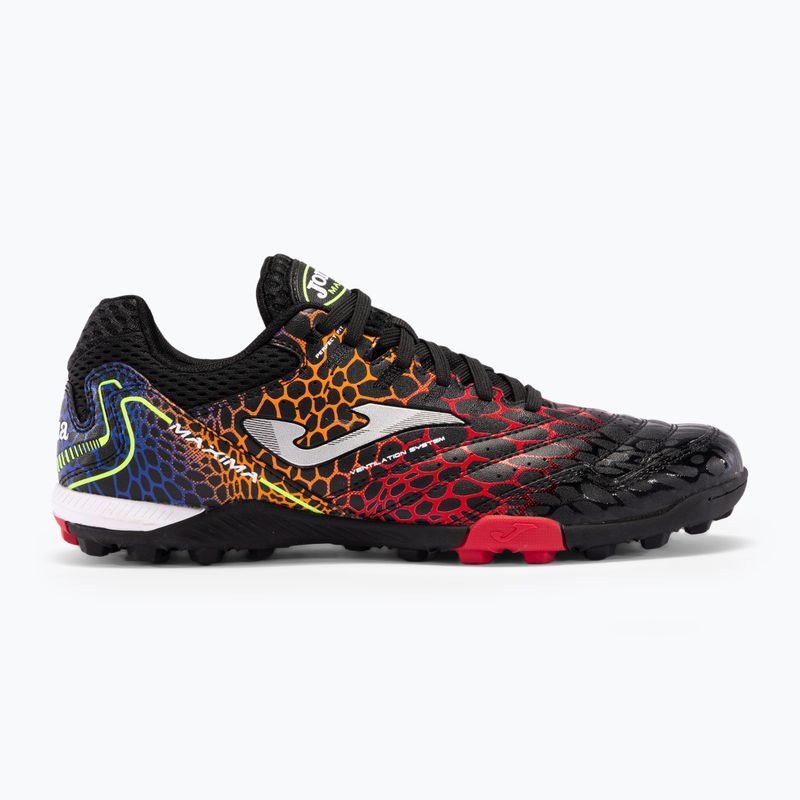 Pánské kopačky Joma Maxima TF black/red 8
