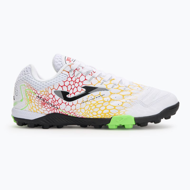 Pánské kopačky Joma Maxima TF white/yellow 2