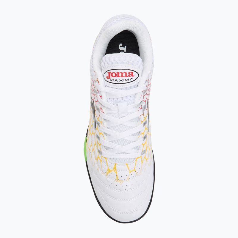 Pánské kopačky Joma Maxima TF white/yellow 5