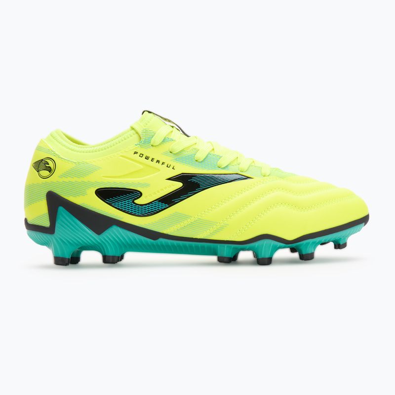 Pánské kopačky Joma Powerful FG lemon fluor/turquoise 2