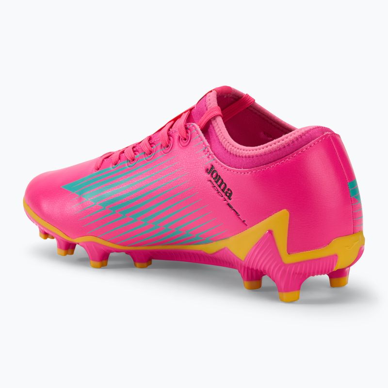 Pánské kopačky Joma Propulsion FG pink/yellow 3