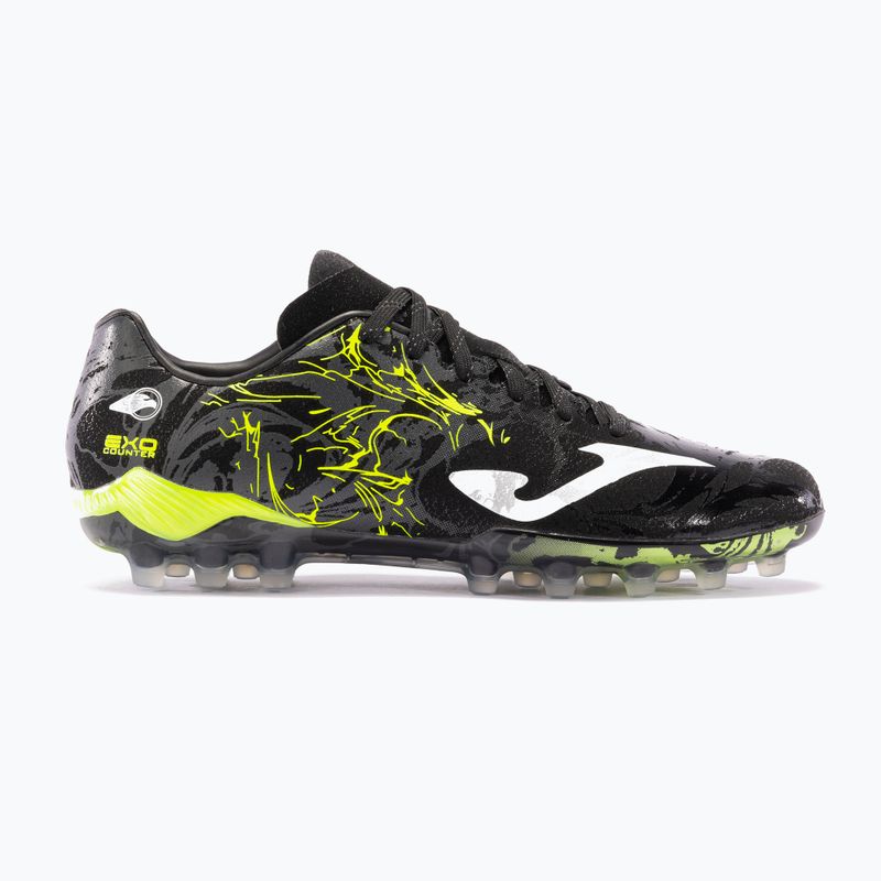Pánské kopačky Supercopa AG black/lemon fluor 8