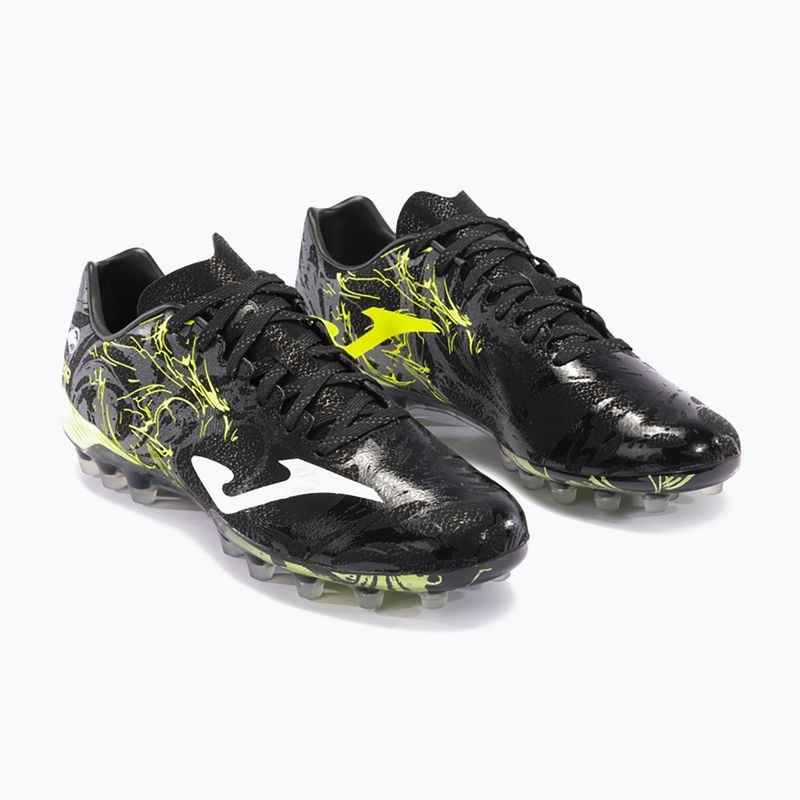 Pánské kopačky Supercopa AG black/lemon fluor 9