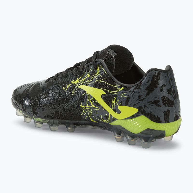 Pánské kopačky Supercopa AG black/lemon fluor 3