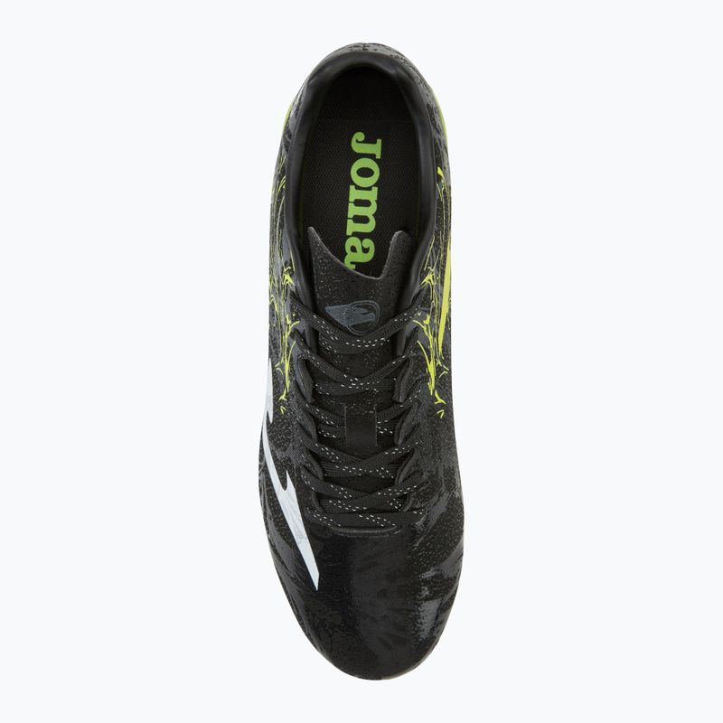 Pánské kopačky Supercopa AG black/lemon fluor 5