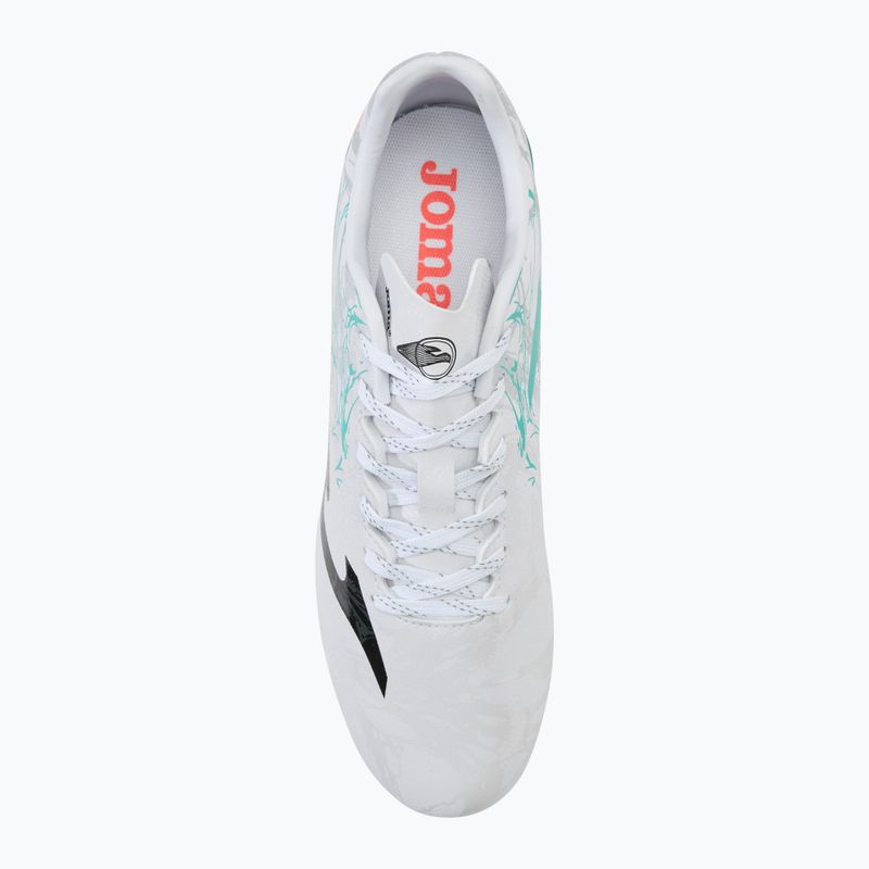 Pánské kopačky Joma Supercopa FG white/turquoise 5