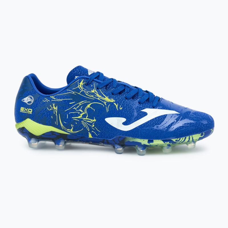 Pánské kopačky  Joma Supercopa FG royal/lemon fluor 2