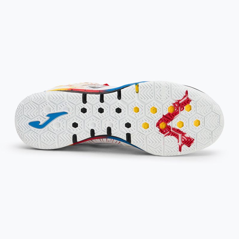 Pánské kopačky  Joma Top Flex Rebound IN white/red 4