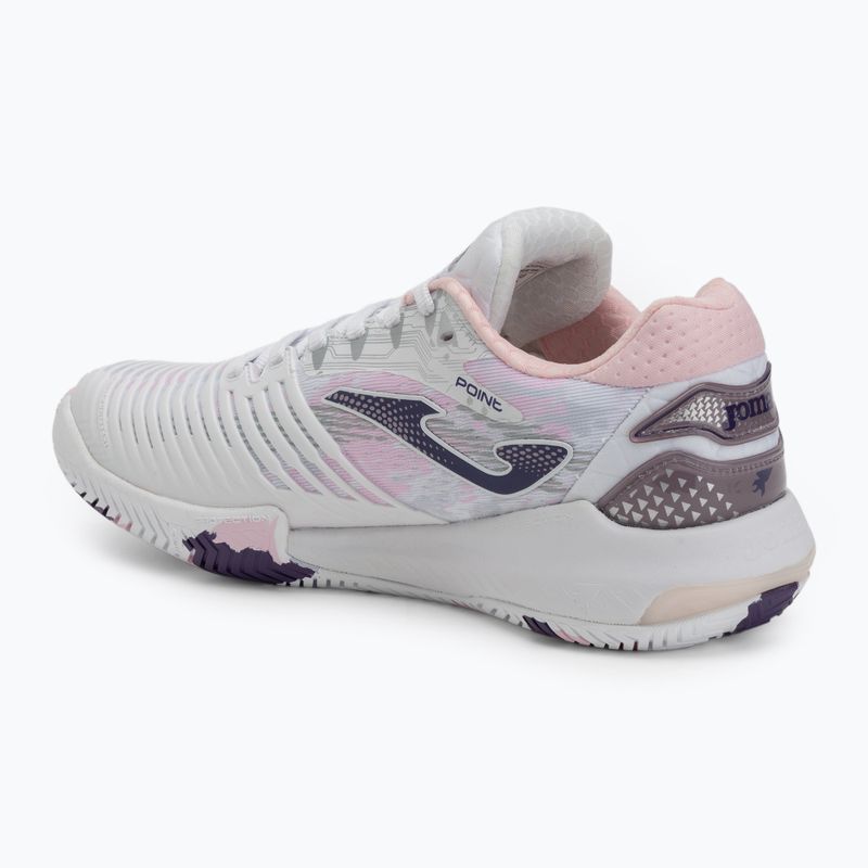Dámské tenisové boty Joma Point Lady AC white/pink 3