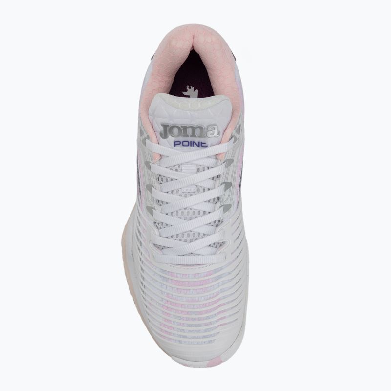 Dámské tenisové boty Joma Point Lady AC white/pink 5