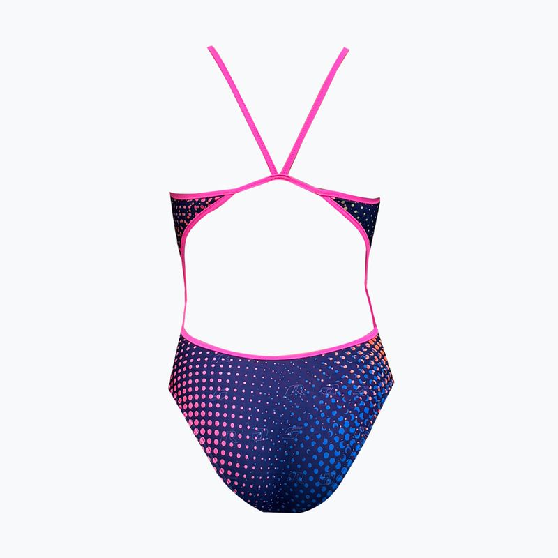Dámské jednodílné plavky RAS Dots Active Back multicolour 2