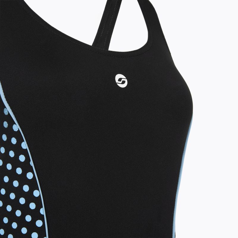 Dámské jednodílné plavky RAS Malaysia Sport Back black 3