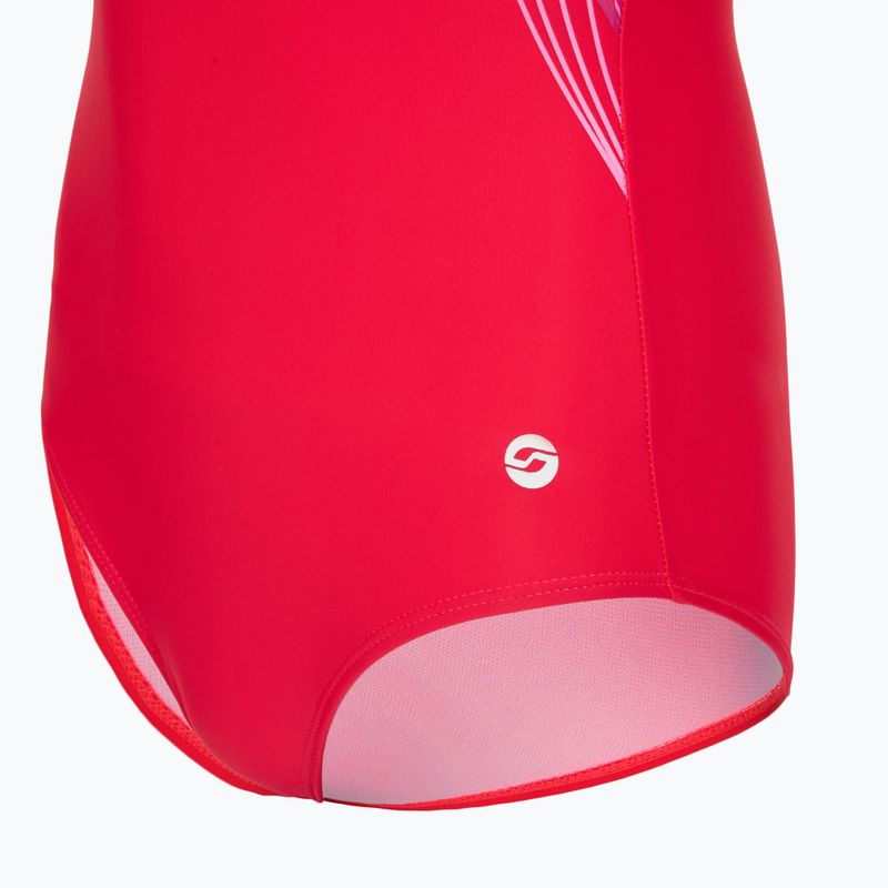 Dětské jednodílné plavky RAS Borneo Classic Back coral 3