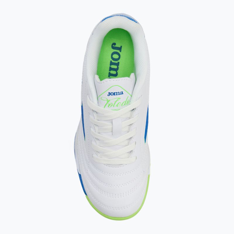 Dětské kopačky Joma Toledo IN white 5