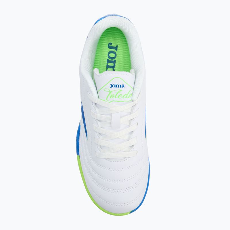 Dětské kopačky Joma Toledo TF white 5