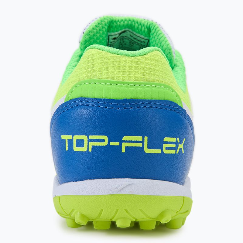 Dětské kopačky Joma Top Flex TF white/royal blue 6