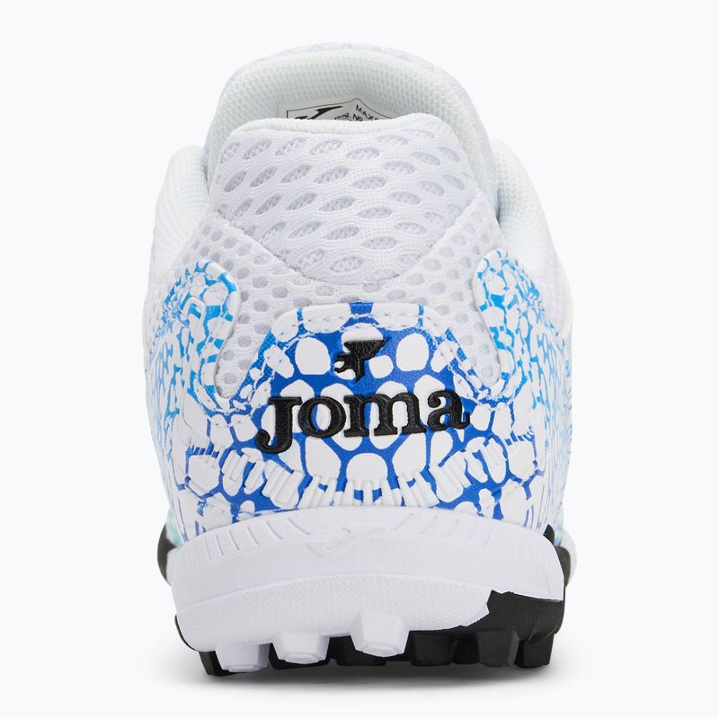 Pánské kopačky Joma Maxima TF white/turquoise 6
