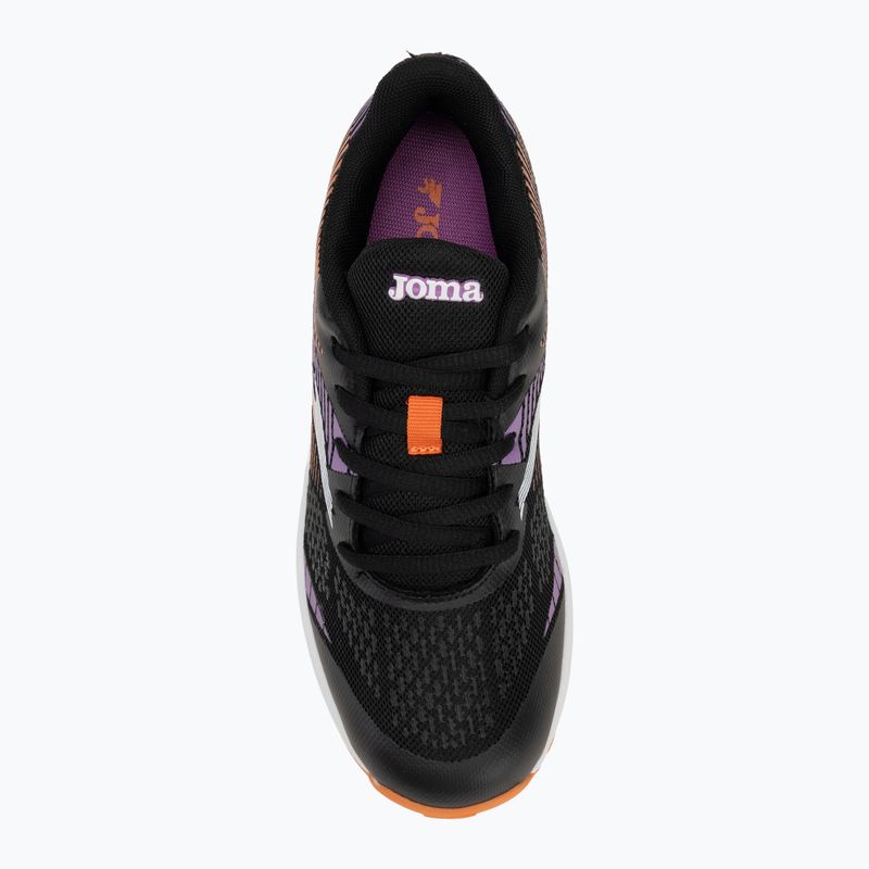 Dětské boty Joma Jr30 black/purple 5
