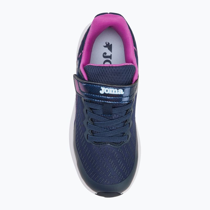 Dětské běžecké boty Joma Super Cross navy/ fuchsia 5