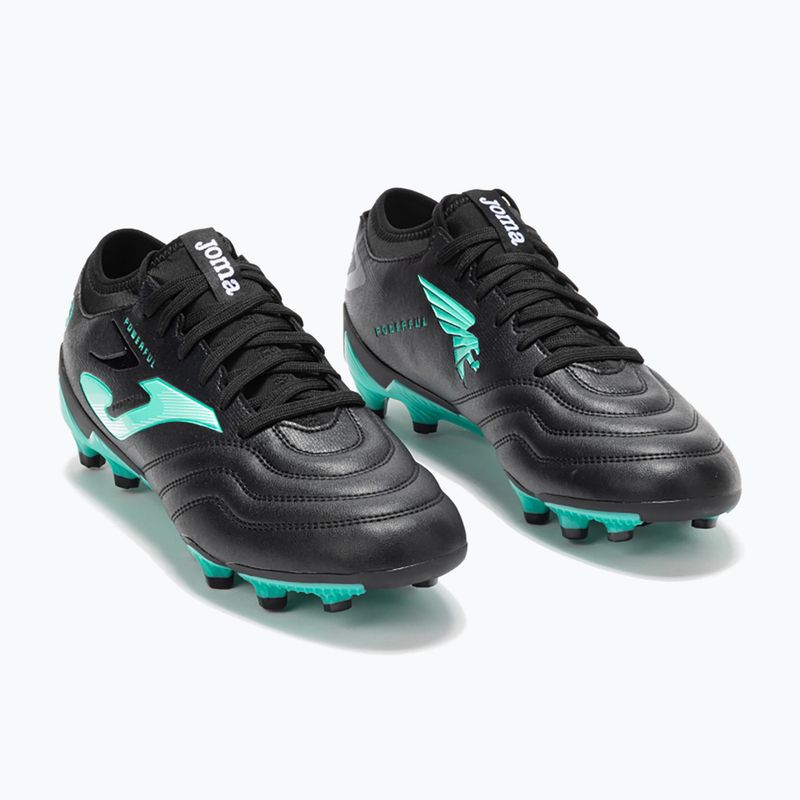 Pánské kopačky Joma Powerful FG black turquoise 9