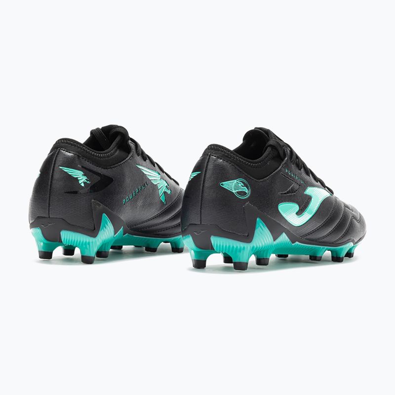 Pánské kopačky Joma Powerful FG black turquoise 10