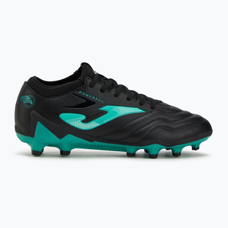 Pánské kopačky Joma Powerful FG black turquoise 2