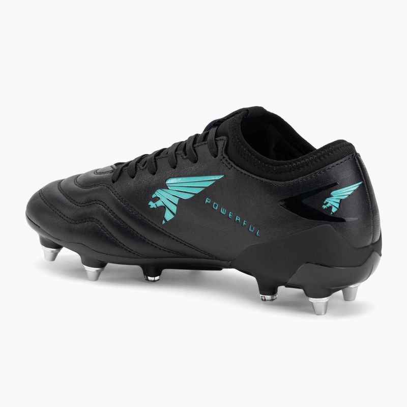 Pánské kopačky Joma Powerful SG black turquoise 3
