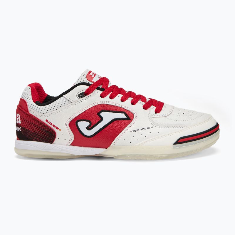 Pánské kopačky Joma Top Flex IN white/red 2