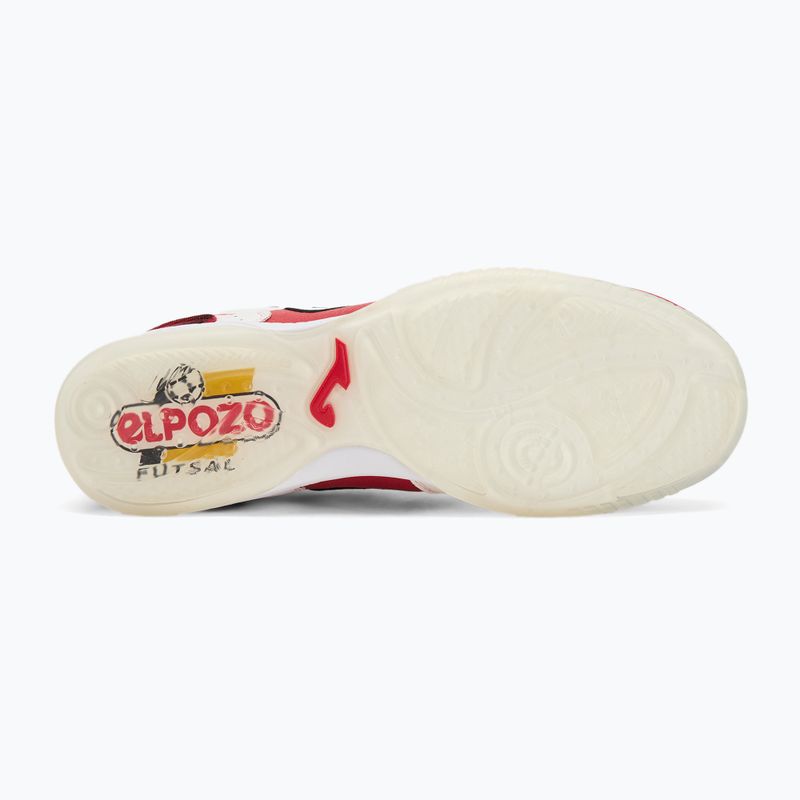 Pánské kopačky Joma Top Flex IN white/red 4