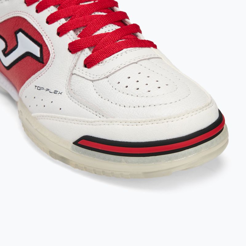 Pánské kopačky Joma Top Flex IN white/red 7