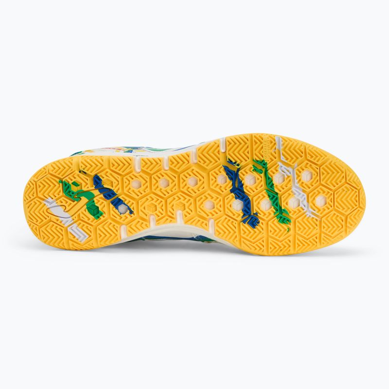 Pánské kopačky Joma Top Flex IN white/green 4