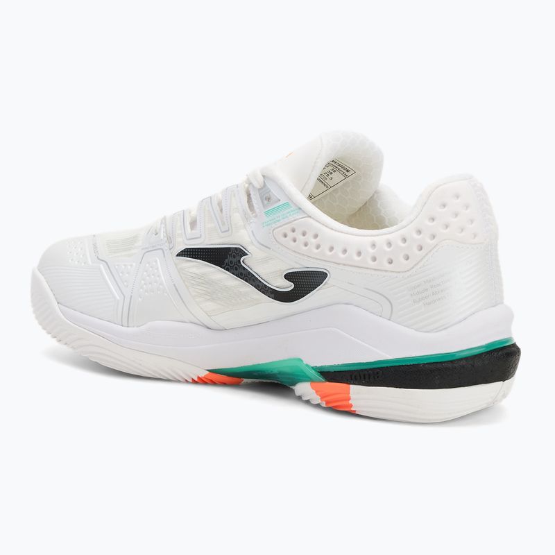 Pánské boty na padel  Joma Slam OM white/ turquoise 3
