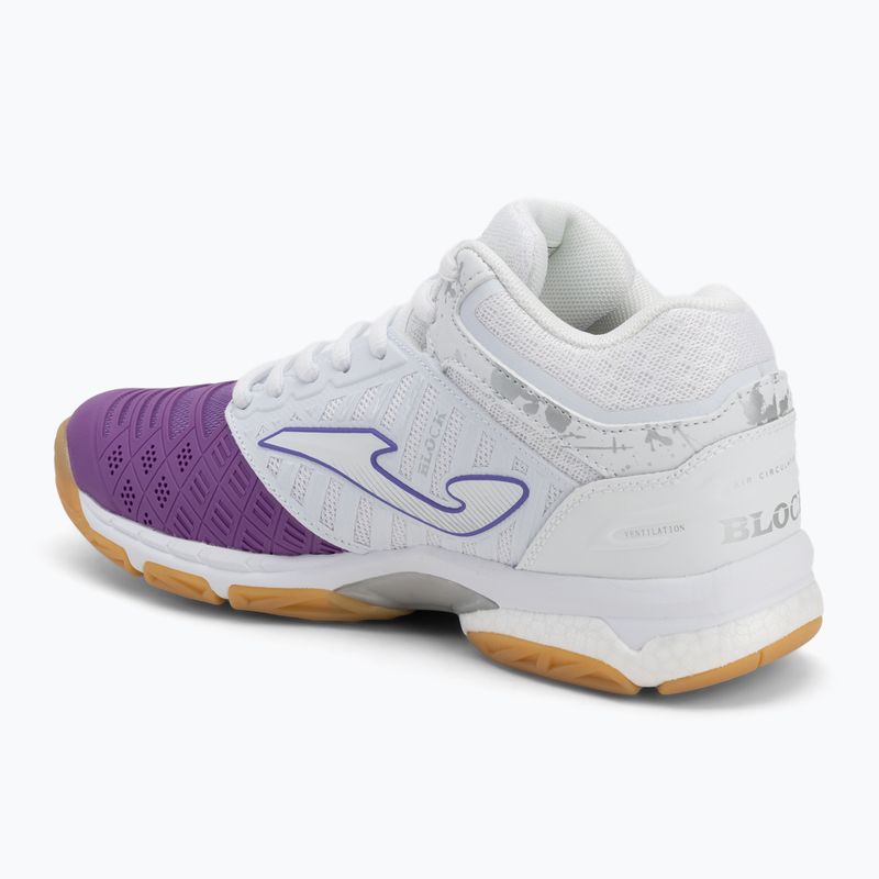 Dámské volejbalové boty  Joma V.Blok white/violet 3