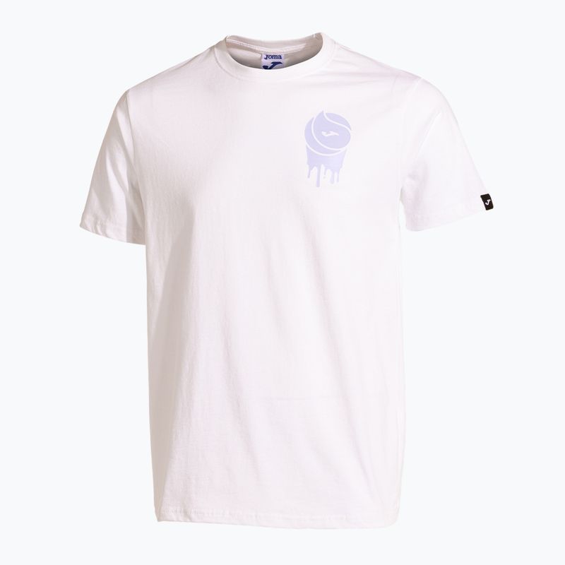 Pánské tenisové tričko Joma Challenge white