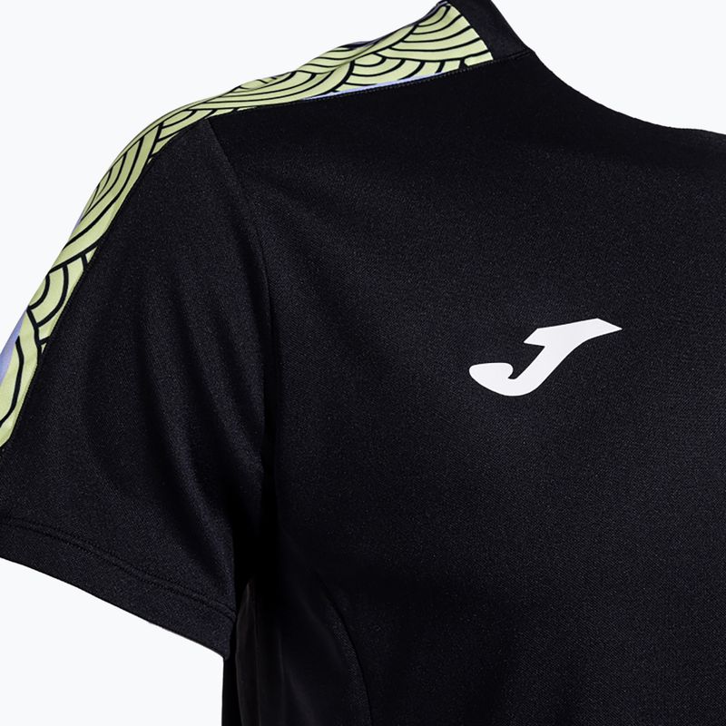 Pánské tenisové tričko Joma Challenge black 3