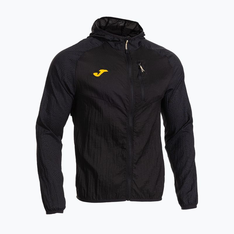 Pánská běžecká bunda Joma R-Trail Nature Raincoat black