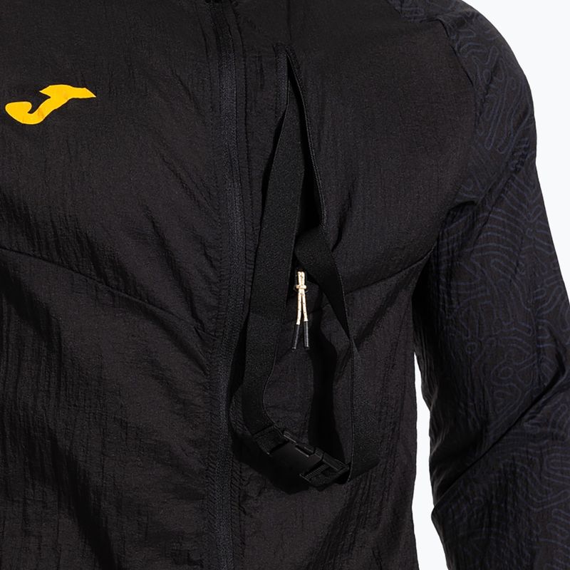Pánská běžecká bunda Joma R-Trail Nature Raincoat black 3