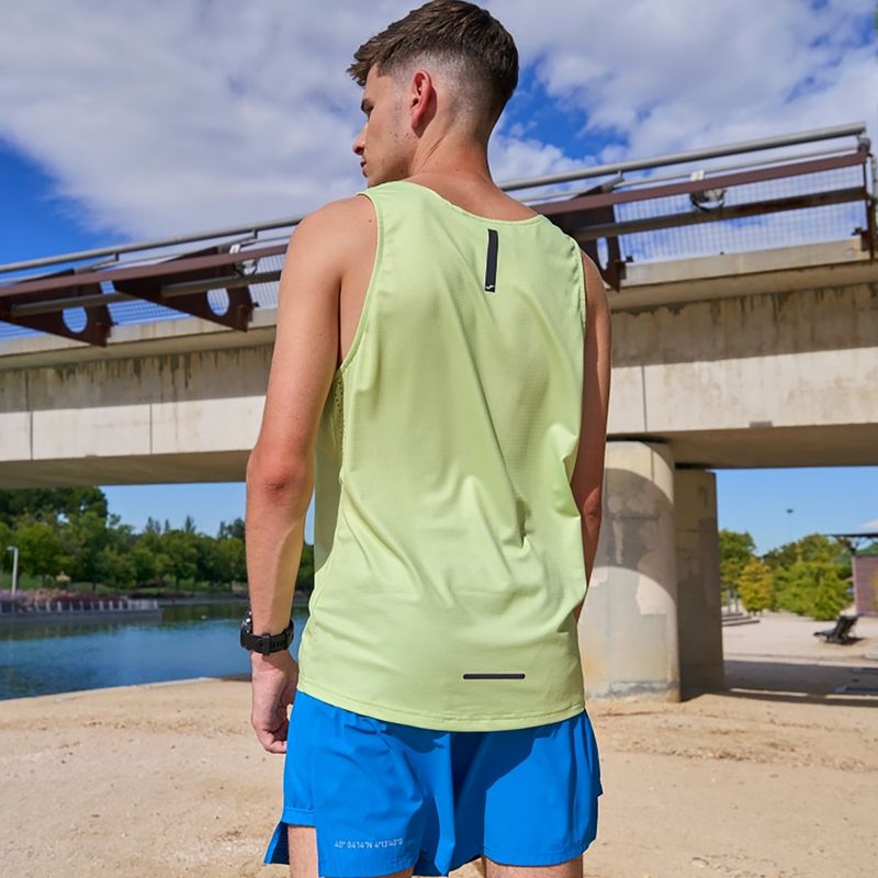 Pánské běžecké tričko Joma R-City lime 4