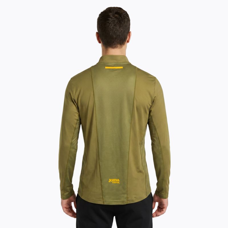 Pánské běžecké tričko Longsleeve Joma R-Nature green 2