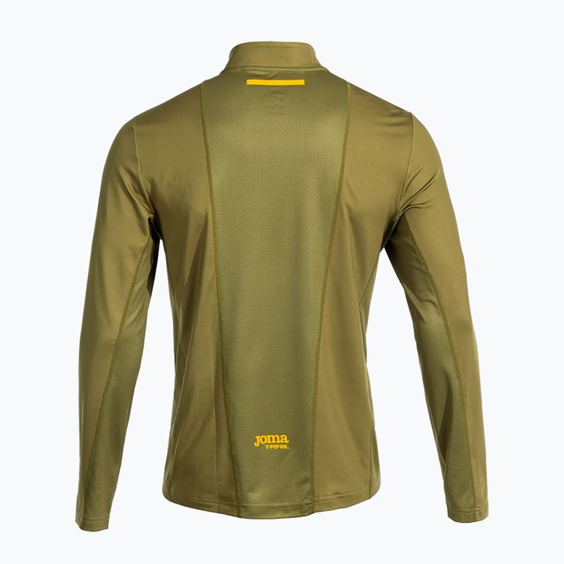Pánské běžecké tričko Longsleeve Joma R-Nature green 2