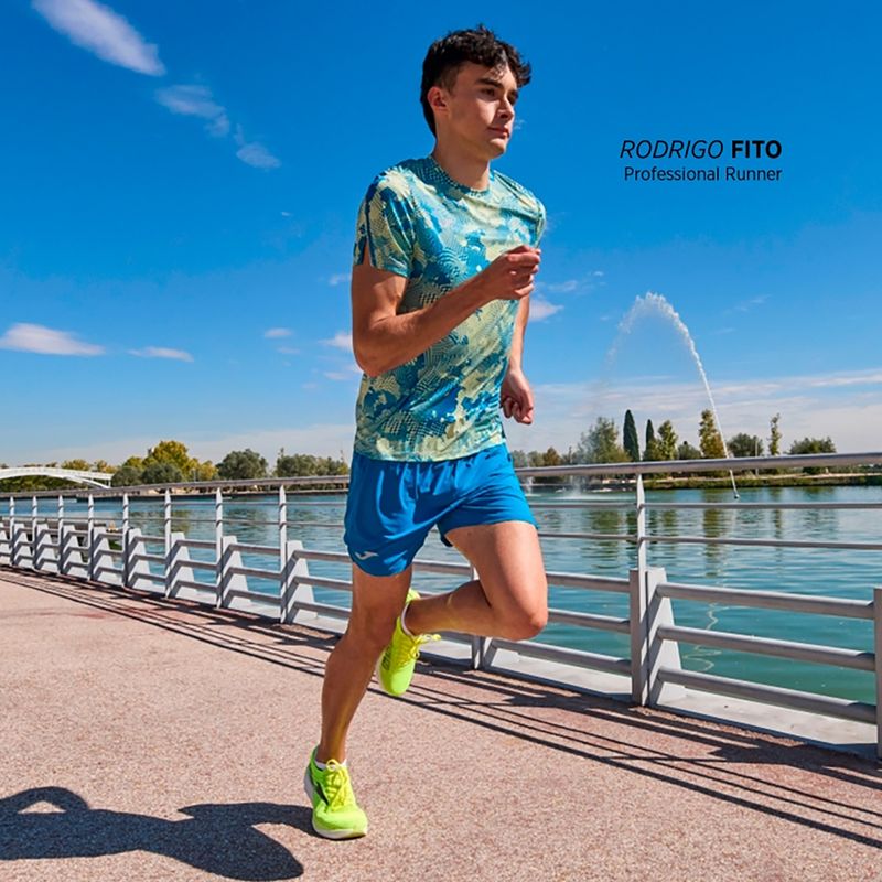 Pánské běžecké tričko Joma R-City lime 6