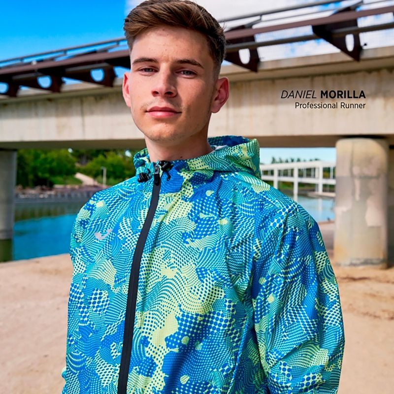 Pánská běžecká bunda Joma R-City Raincoat lime 8