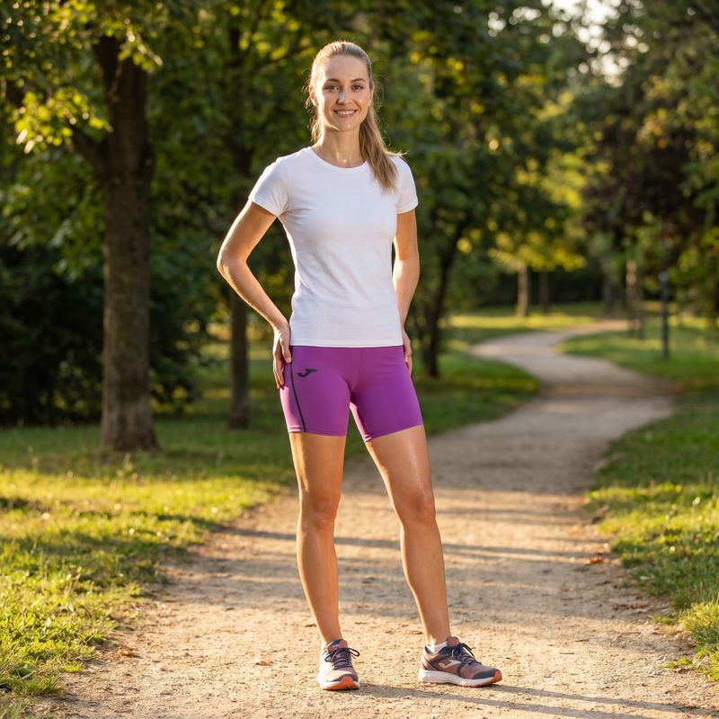 Dámské běžecké šortky Joma R-City Iconic violet 10