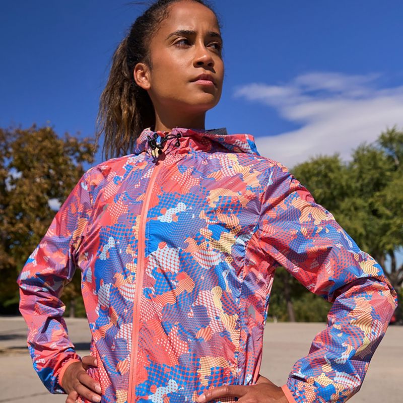 Dámská běžecká bunda Joma R-City coral 9