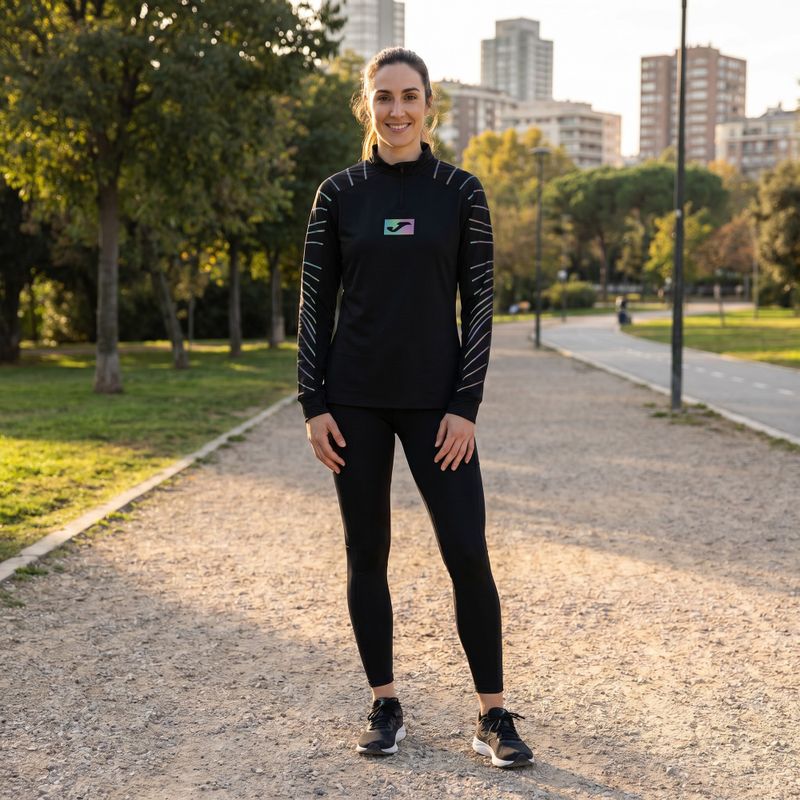 Dámská běžecká mikina Joma R-Night black 12