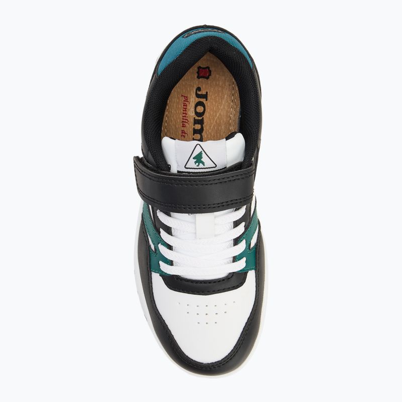 Dětské boty  Joma Platea Low Jr white/green 5