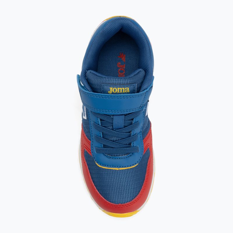 Dětské boty Joma Tornado Jr royal/red 5